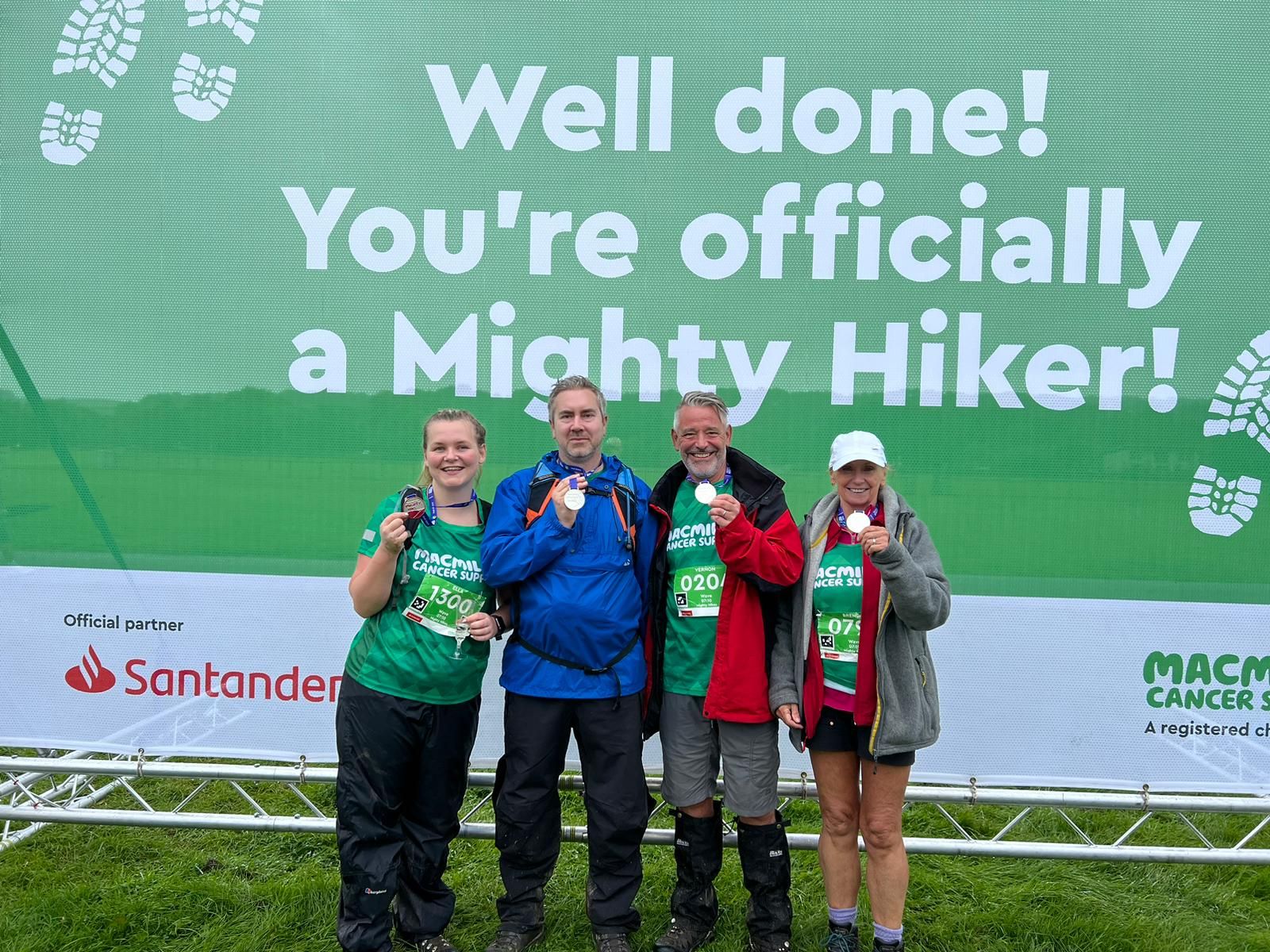 Macmillan Cancer Support Mighty Hike