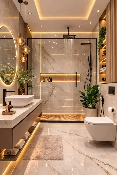 Bespoke bedroom interior with high-end craftsmanship